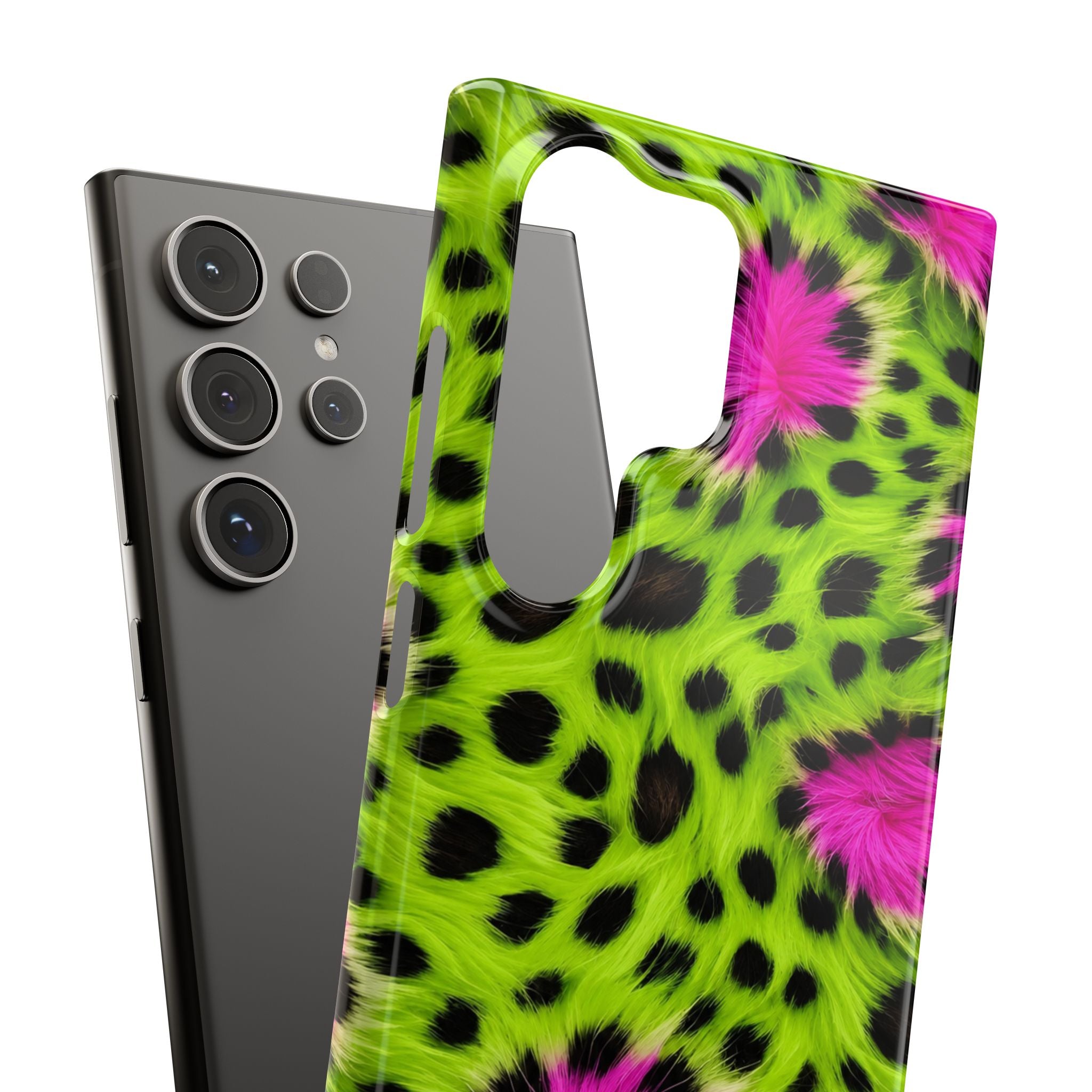 Neon Leopard Phone Case