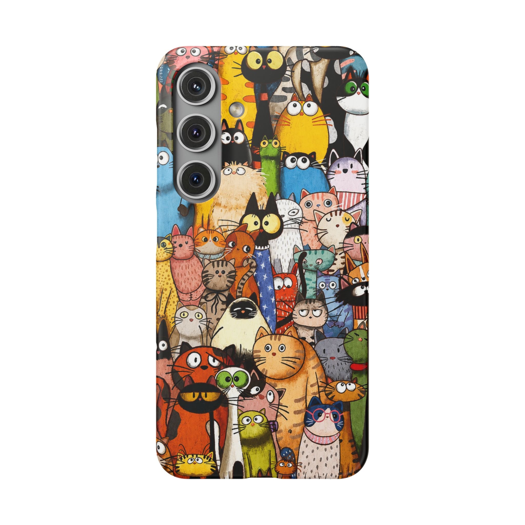 Cute Cat Pattern Phone Case