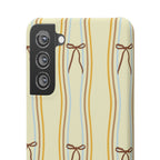 Bow Stripe Phone Case