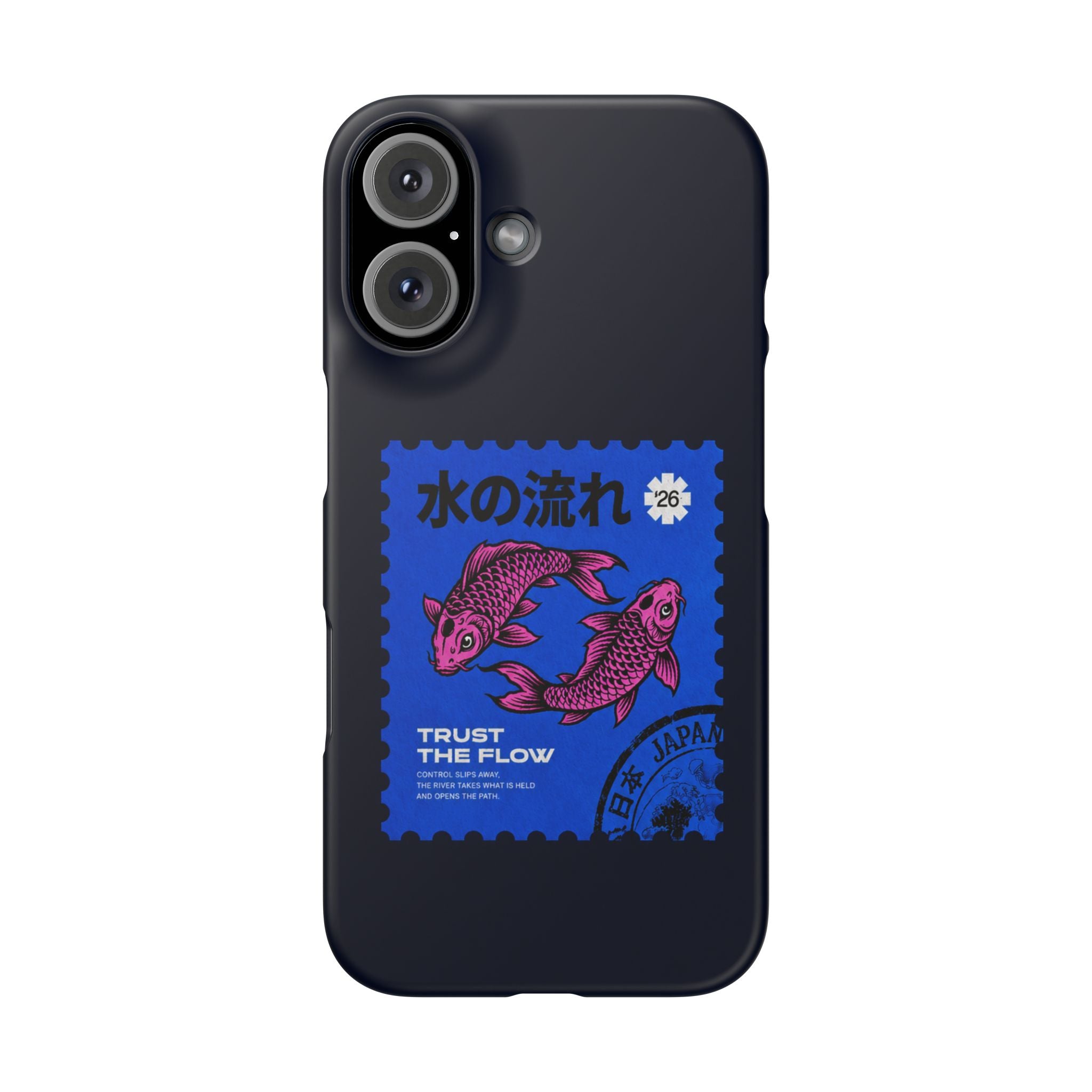 Trust The Flow Koi Phone Case