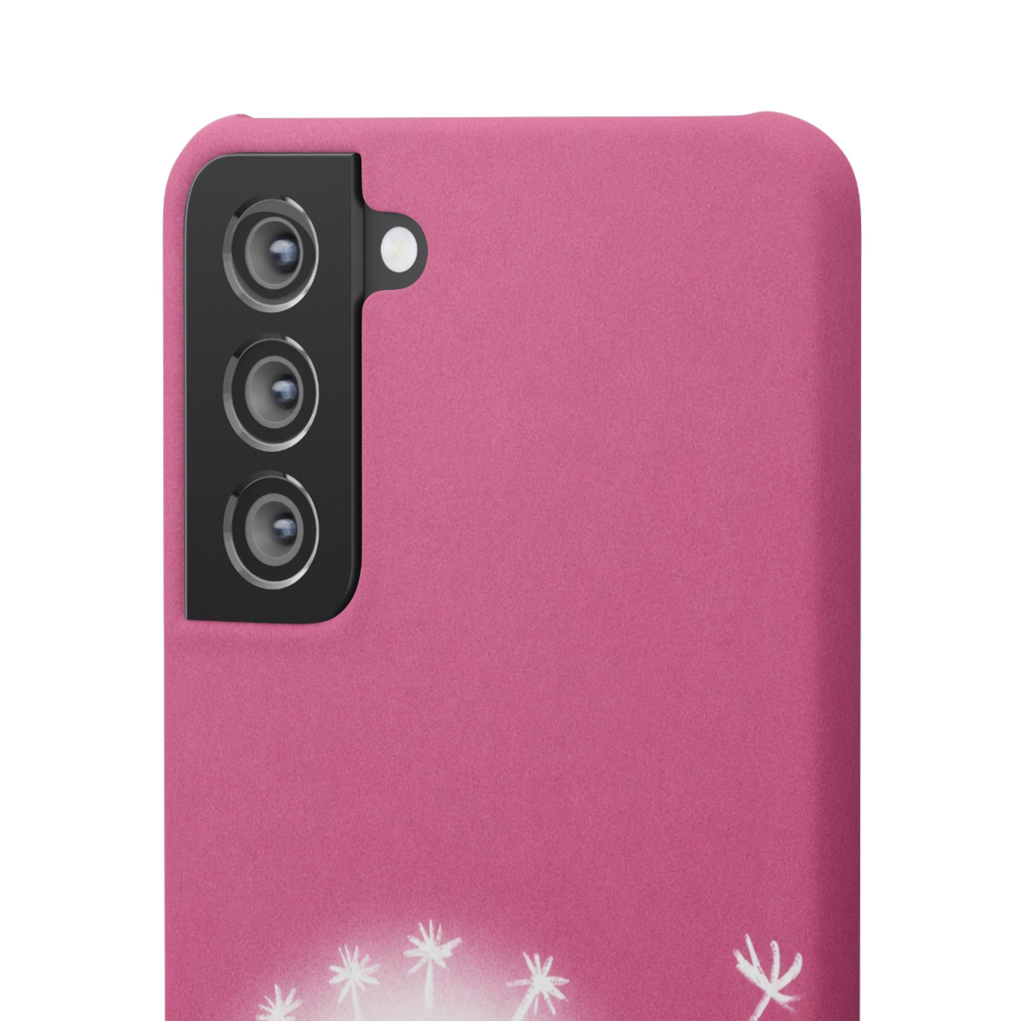 Pink Dandelion Phone Case