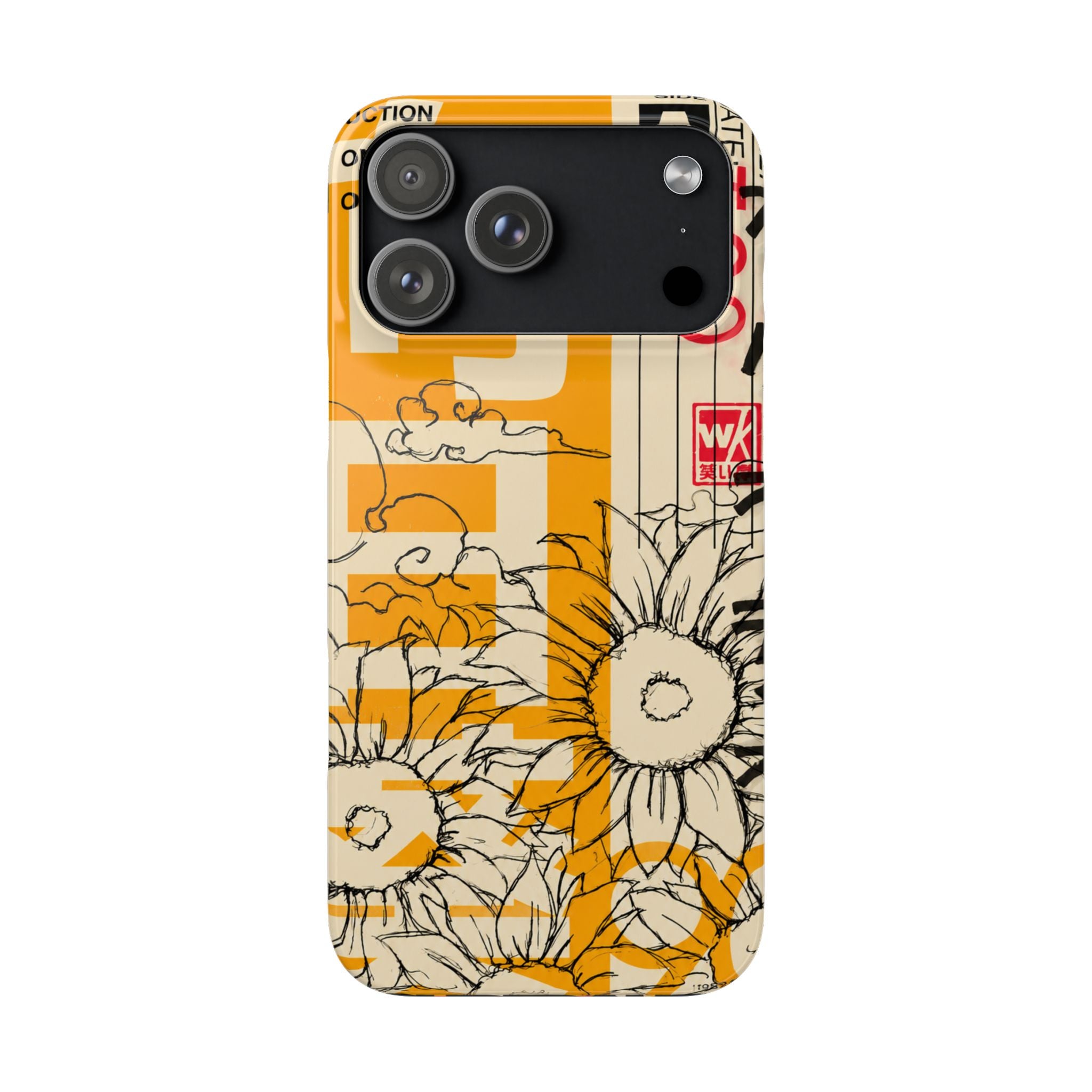 Retro Cassette Floral Phone Case