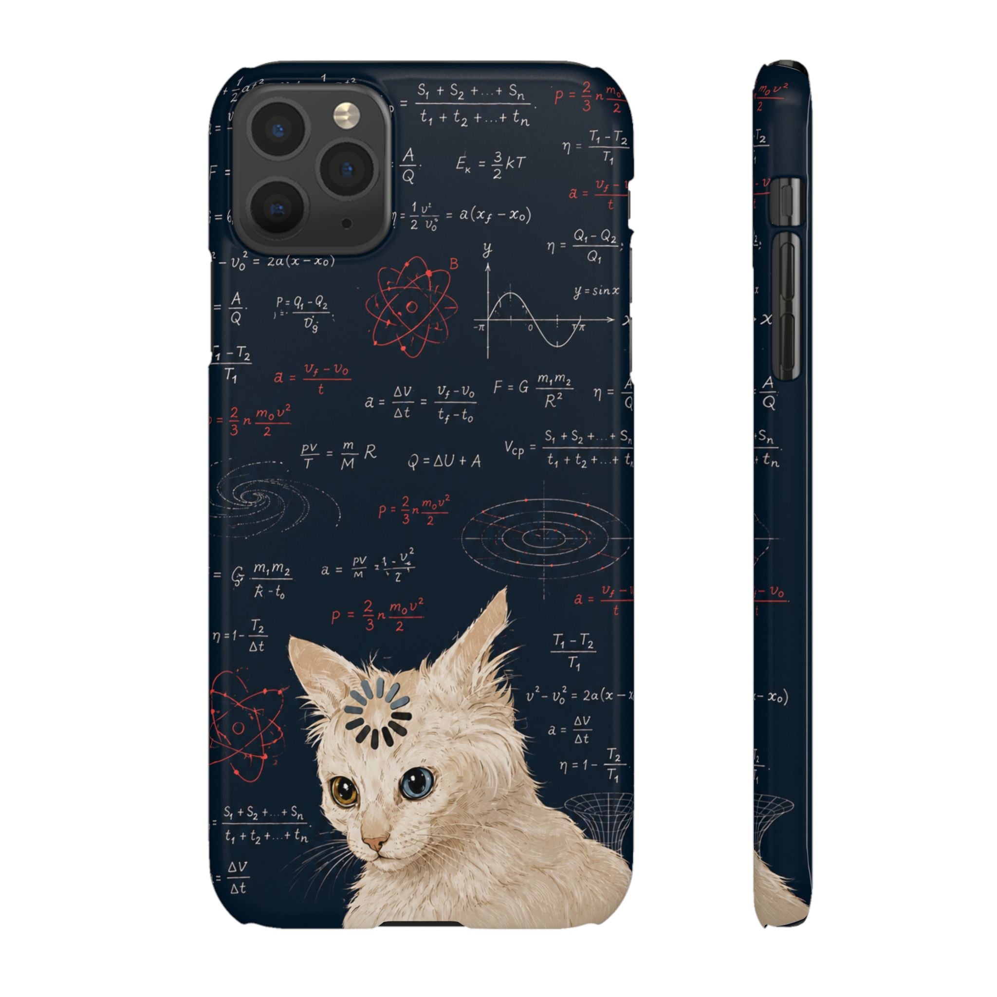 Quantum Kitty Physics Phone Case