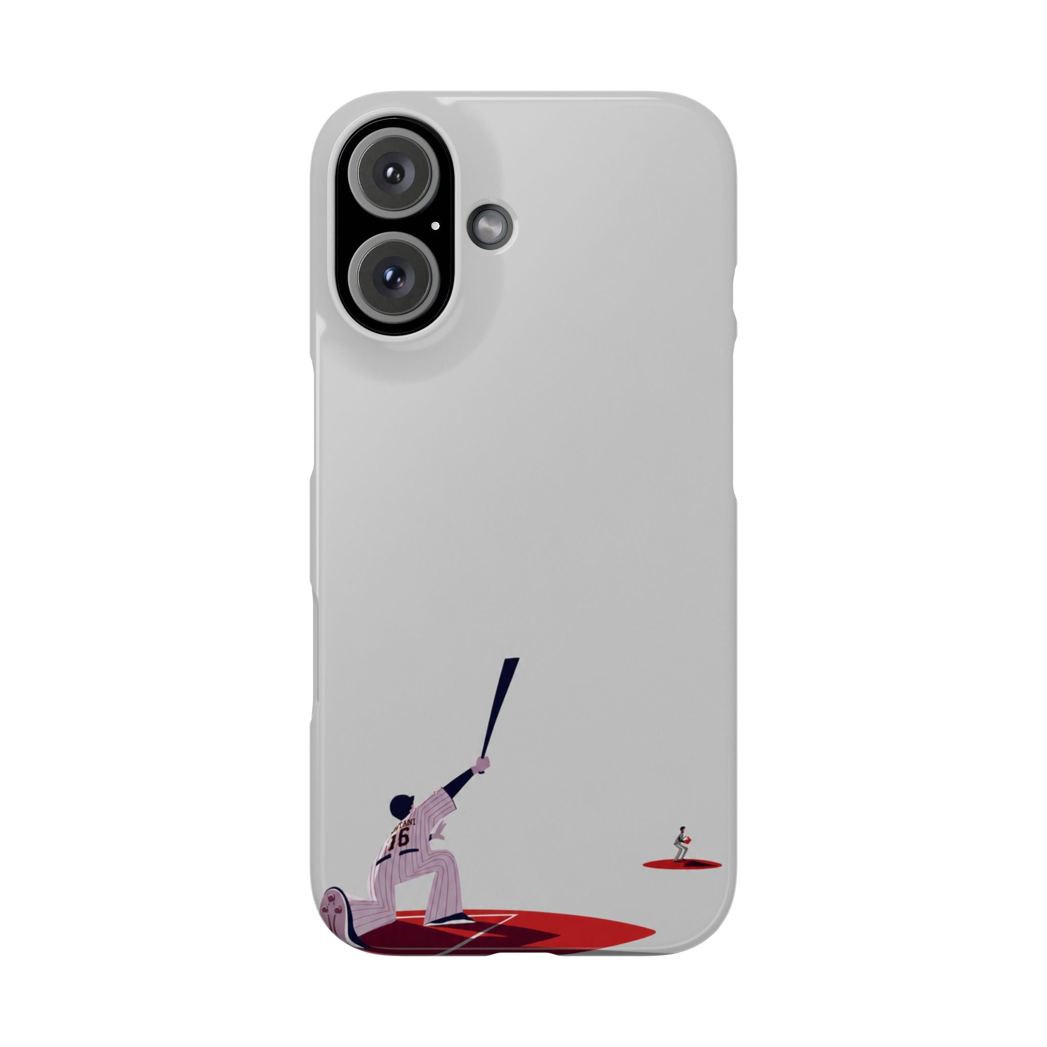 Baseball Swing Art Phone Case