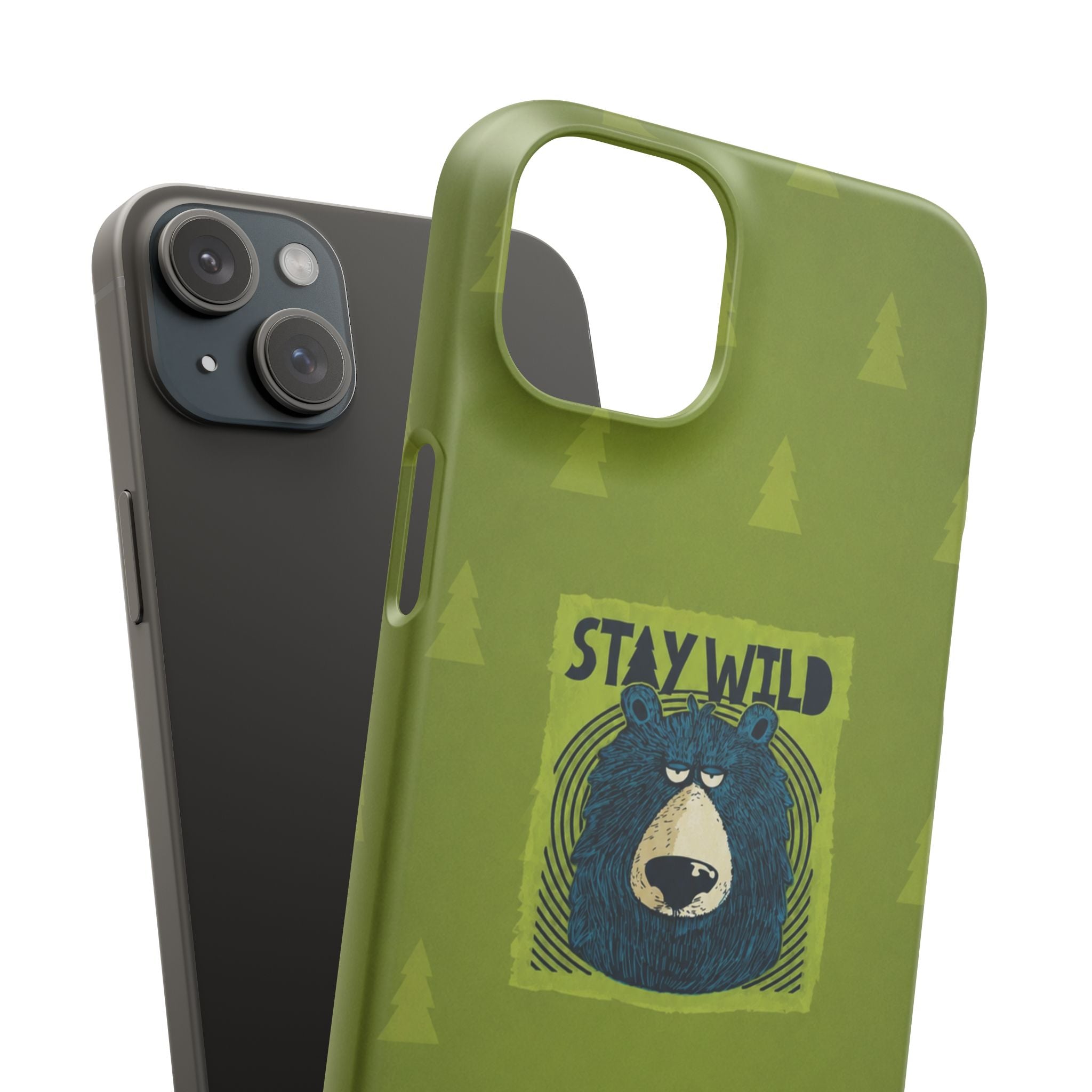 Stay Wild Bear Phone Case