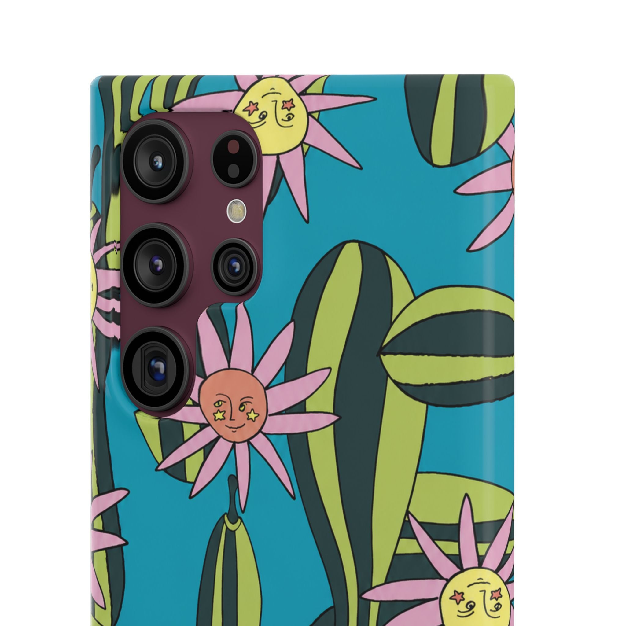 Whimsical Floral Garden Phone Case