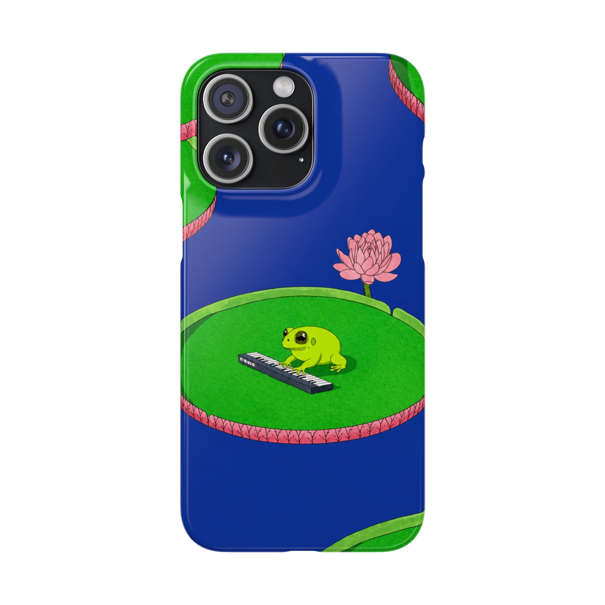 Frog Piano Phone Case