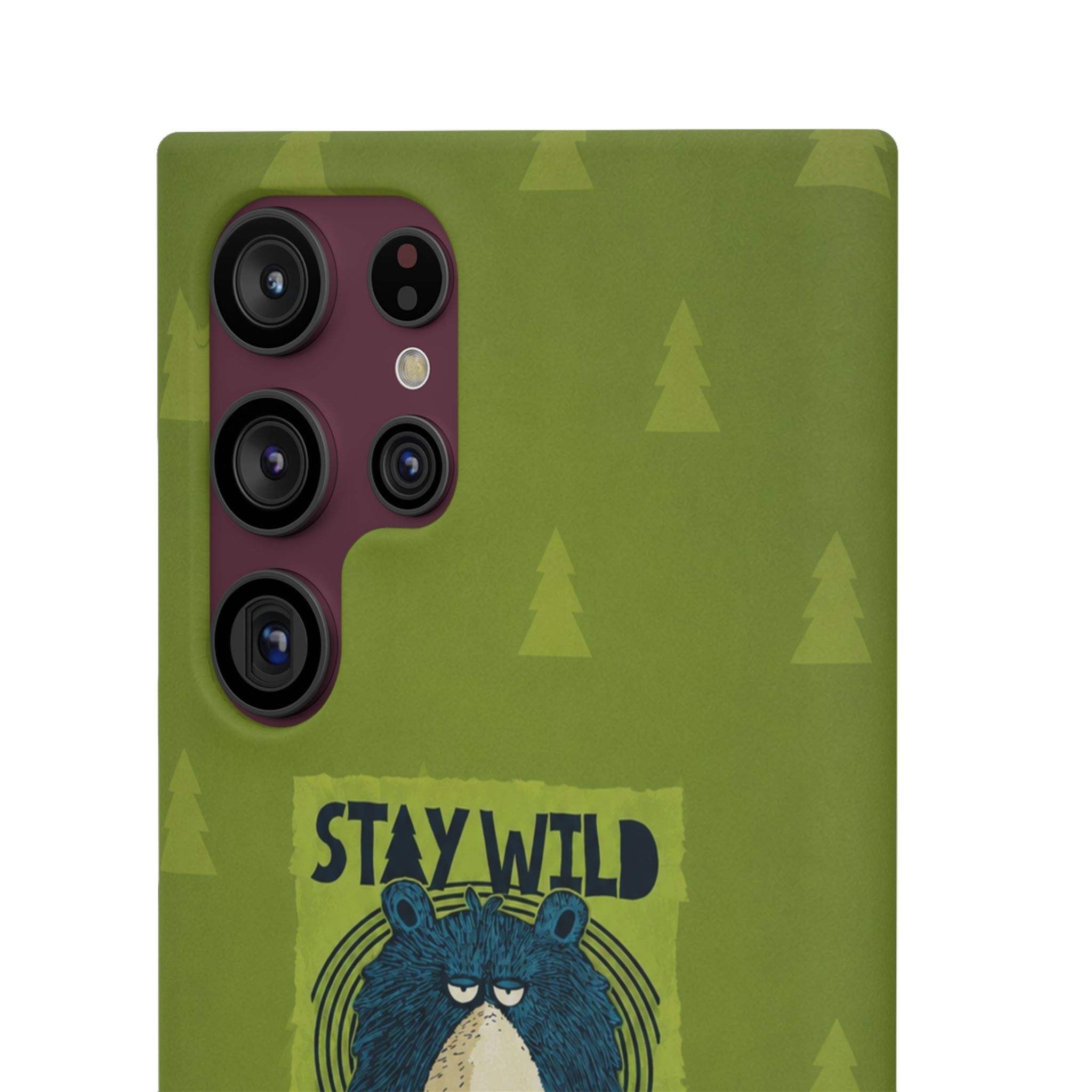 Stay Wild Bear Phone Case