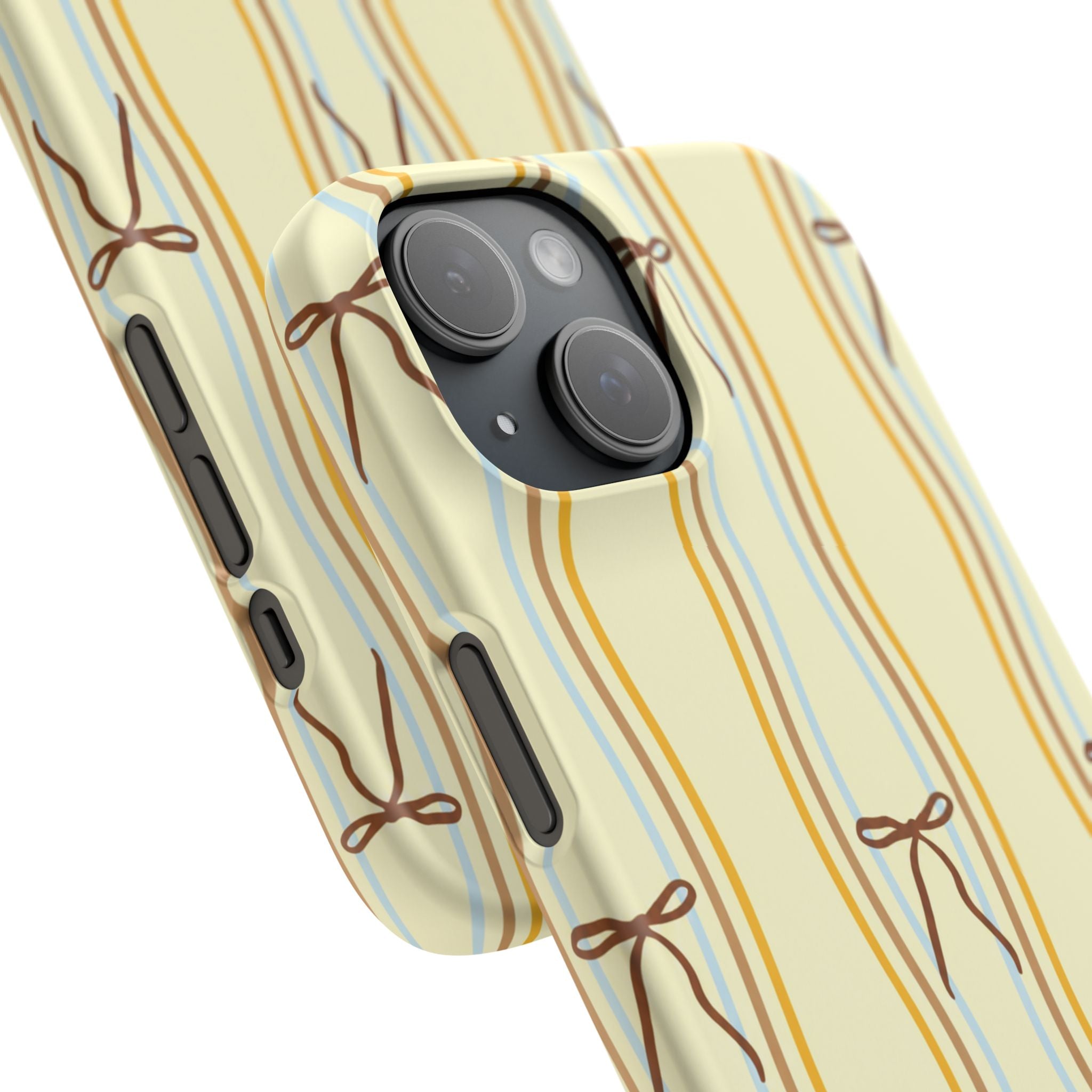 Bow Stripe Phone Case