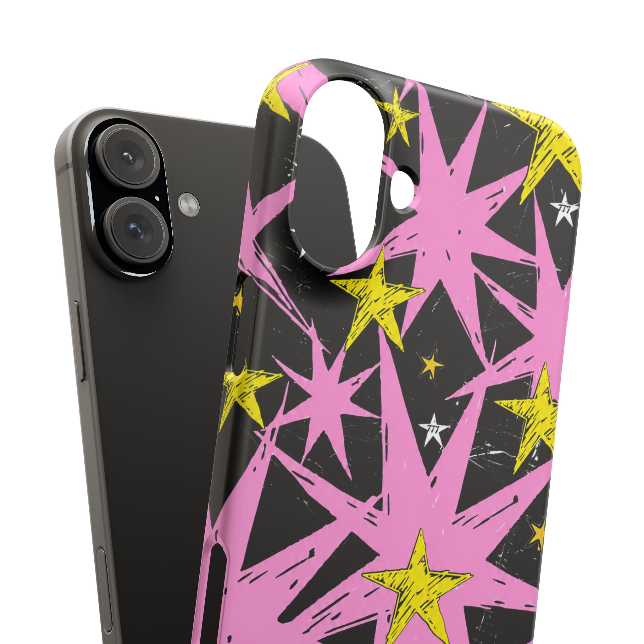 Pink Starburst Phone Case