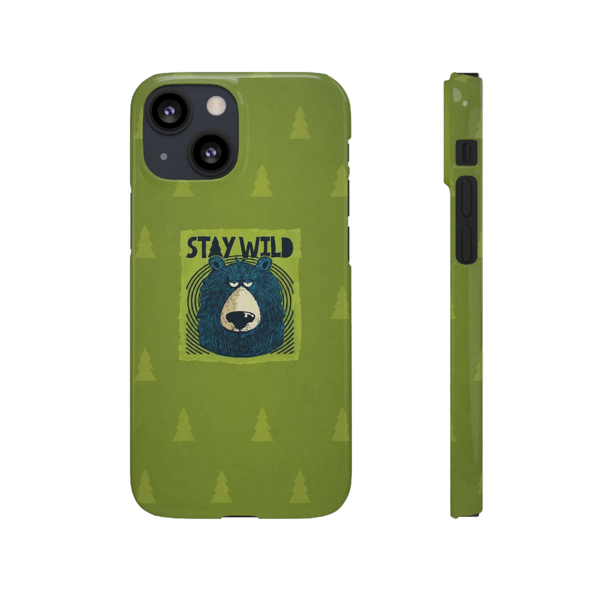Stay Wild Bear Phone Case