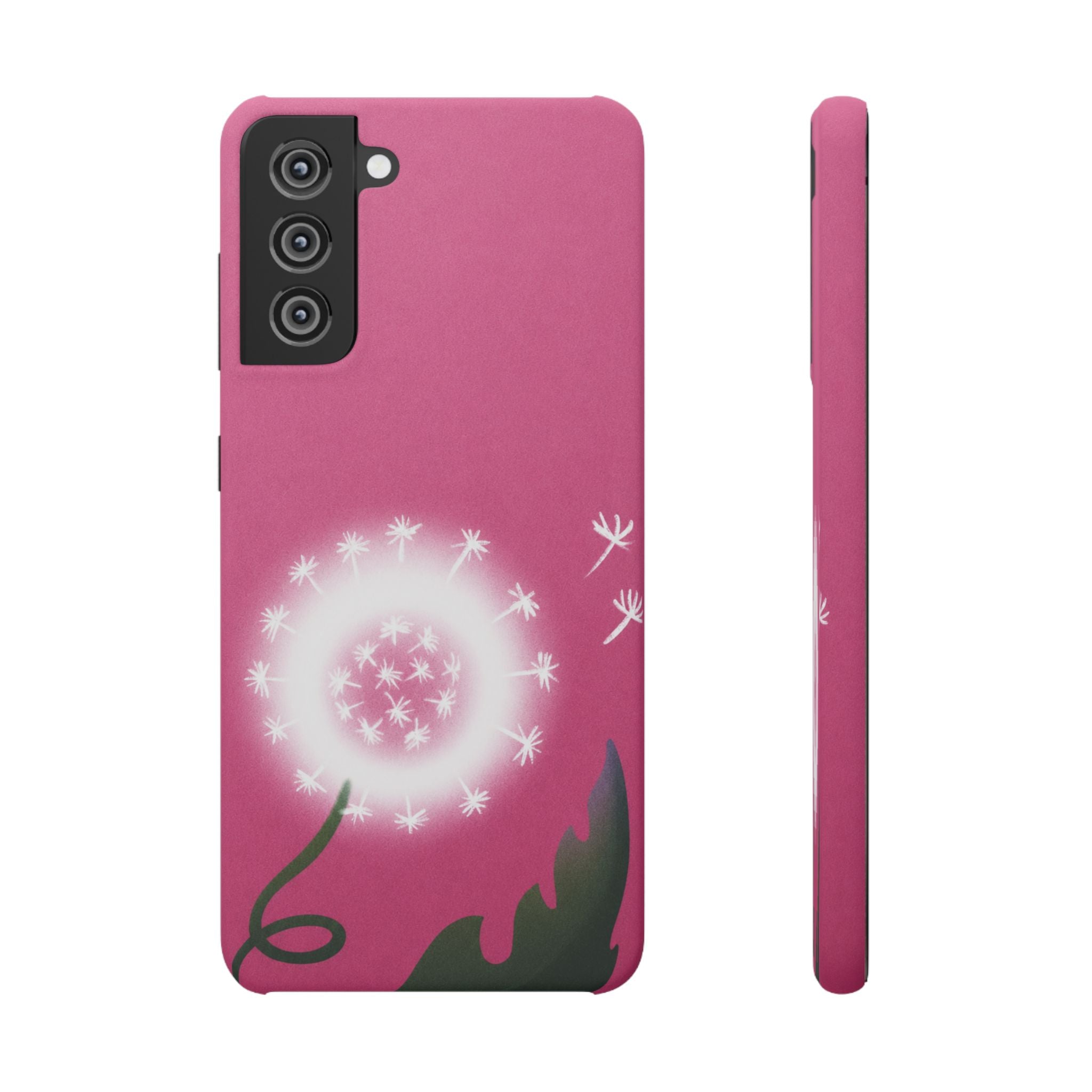 Pink Dandelion Phone Case