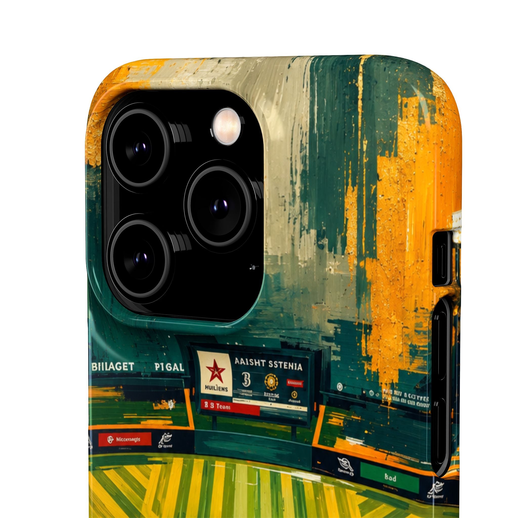Abstract Baseball Stadium Phone Case