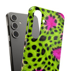 Neon Leopard Phone Case