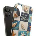 Coastal Seashell Mosaic Phone Case