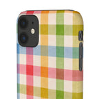 Pastel Plaid Phone Case