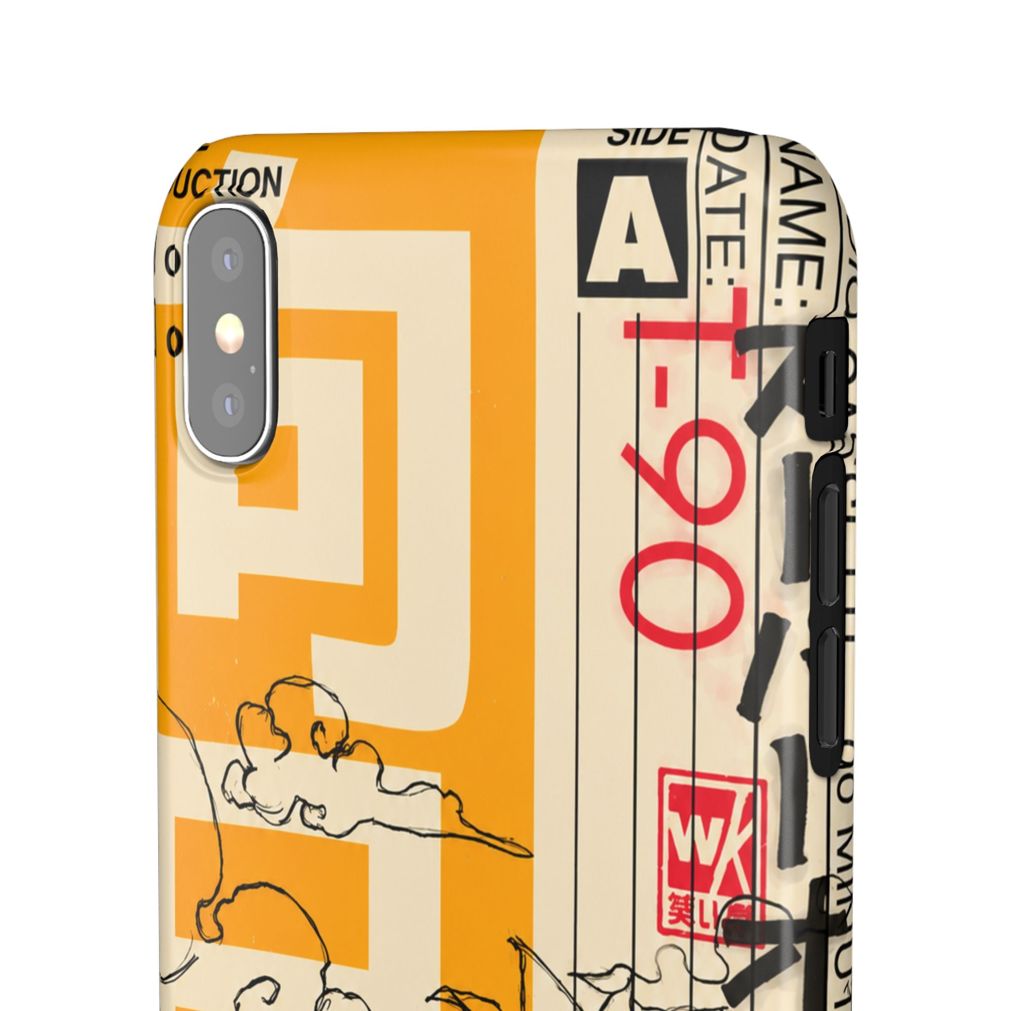 Retro Cassette Floral Phone Case