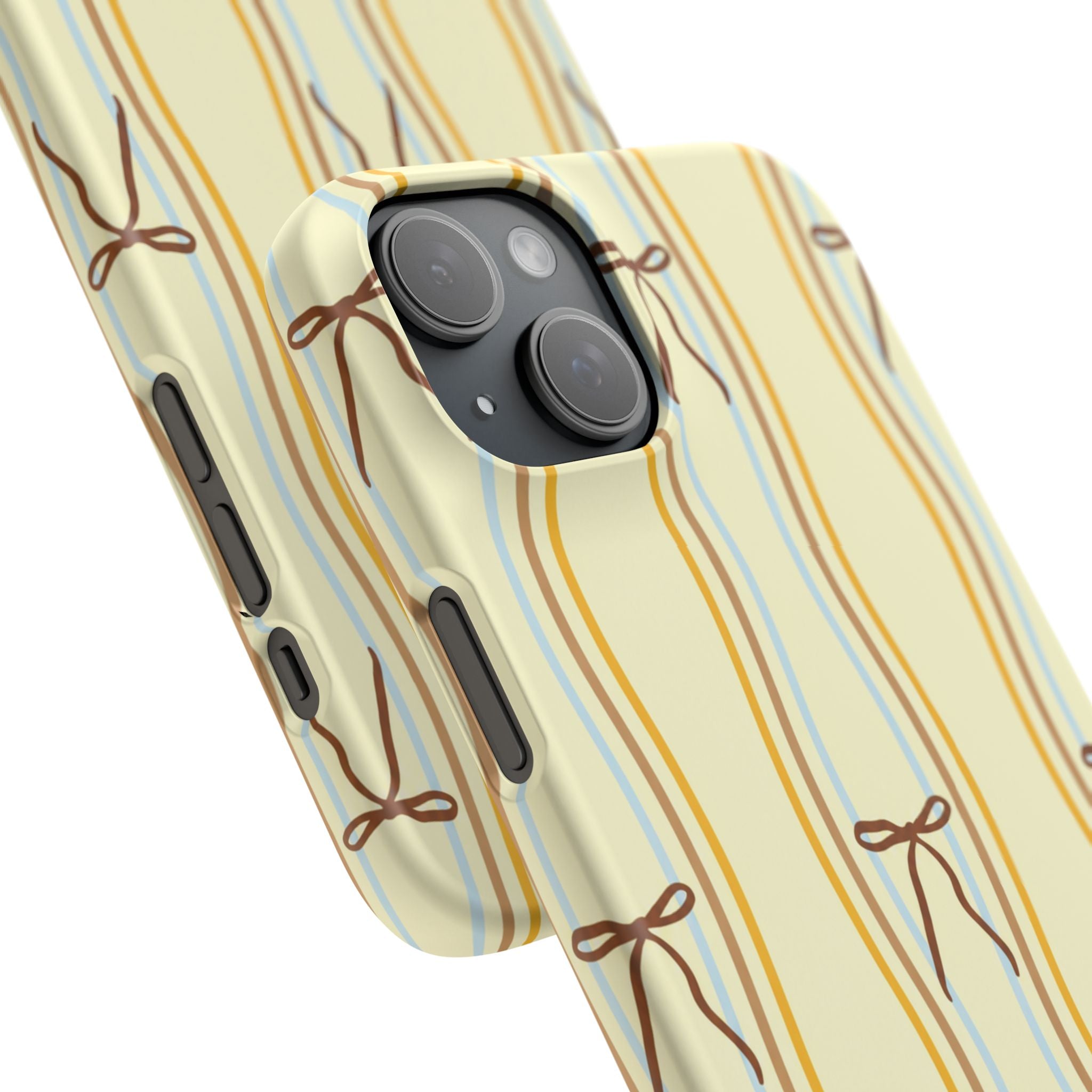 Bow Stripe Phone Case