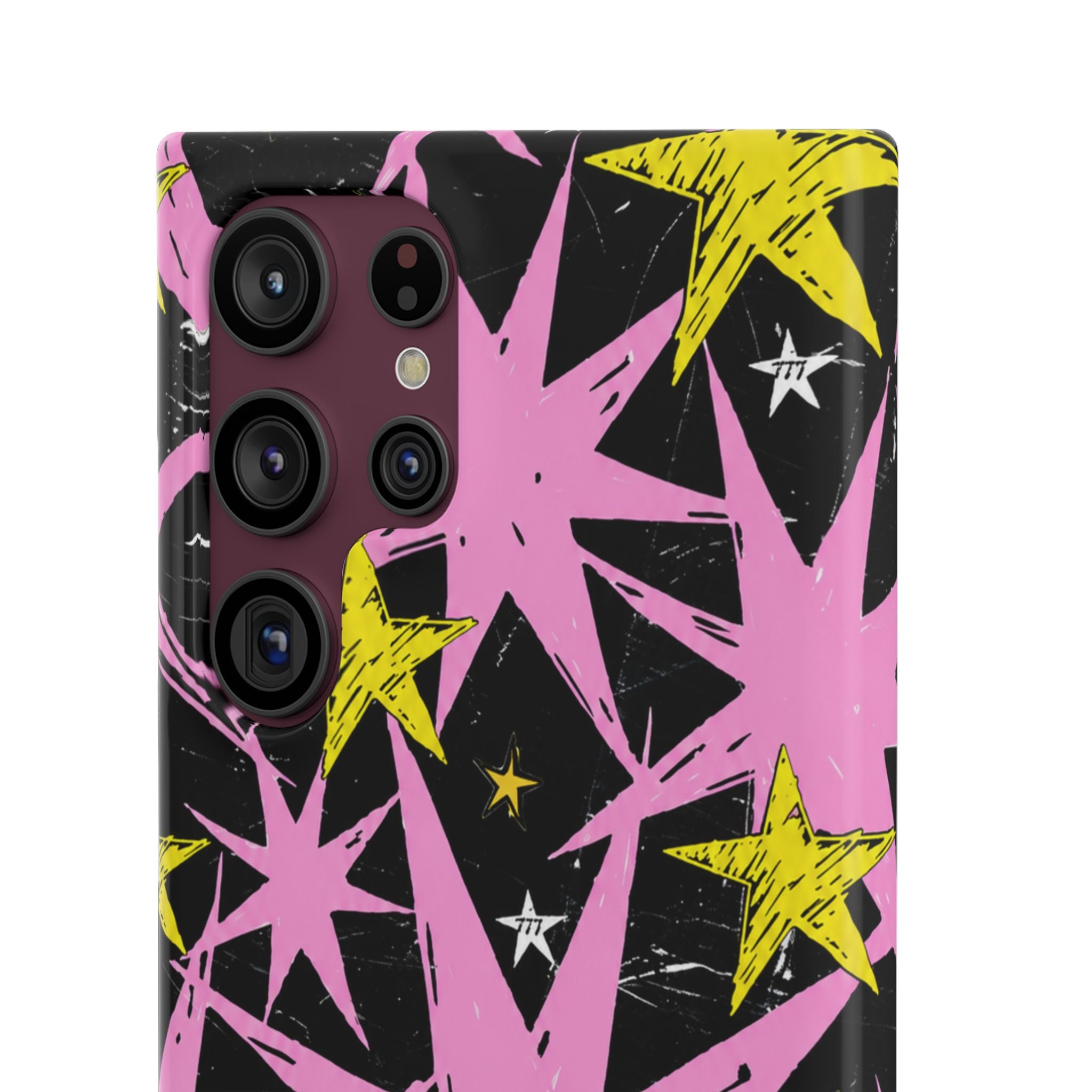 Pink Starburst Phone Case