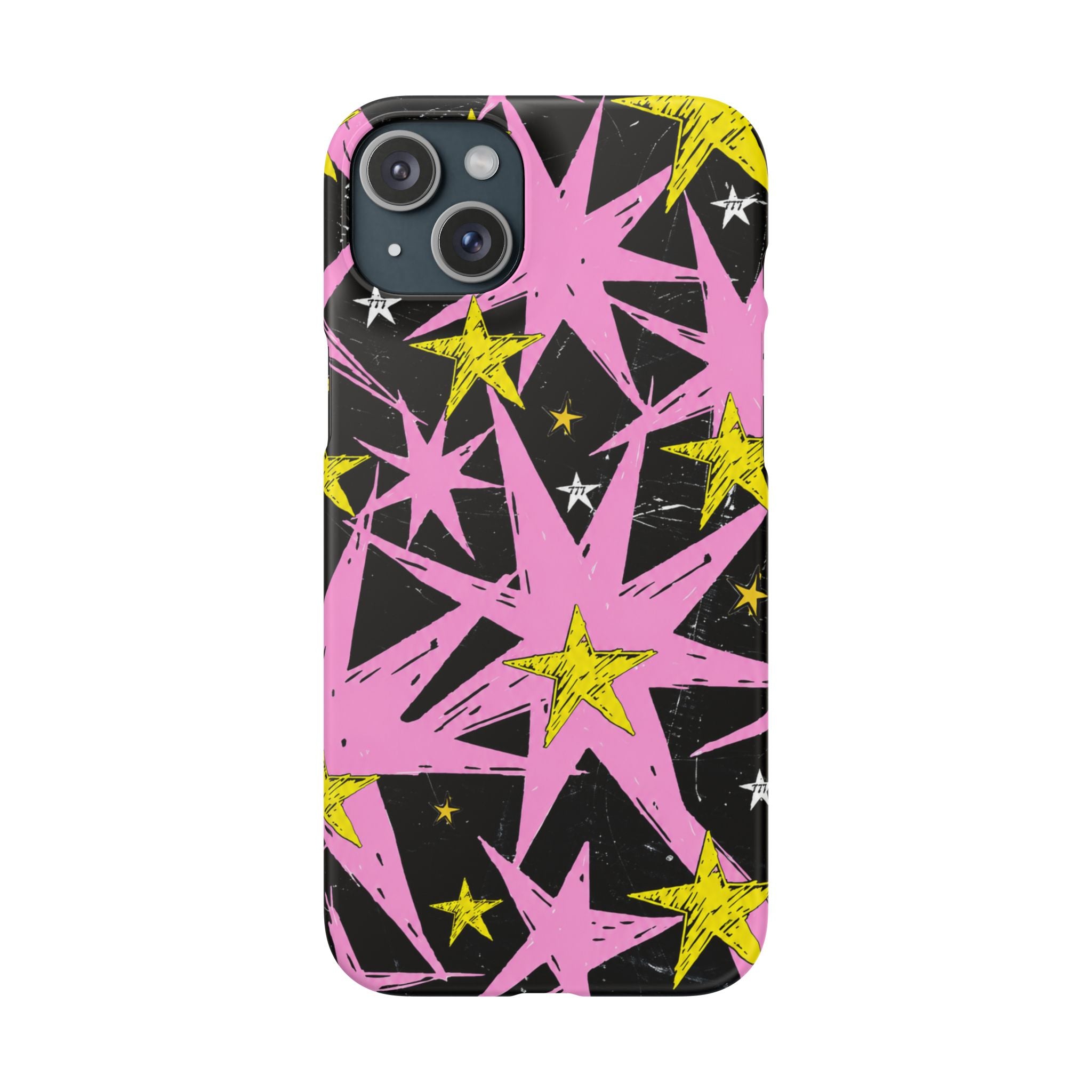 Pink Starburst Phone Case