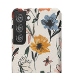 Wildflower Sketch Phone Case