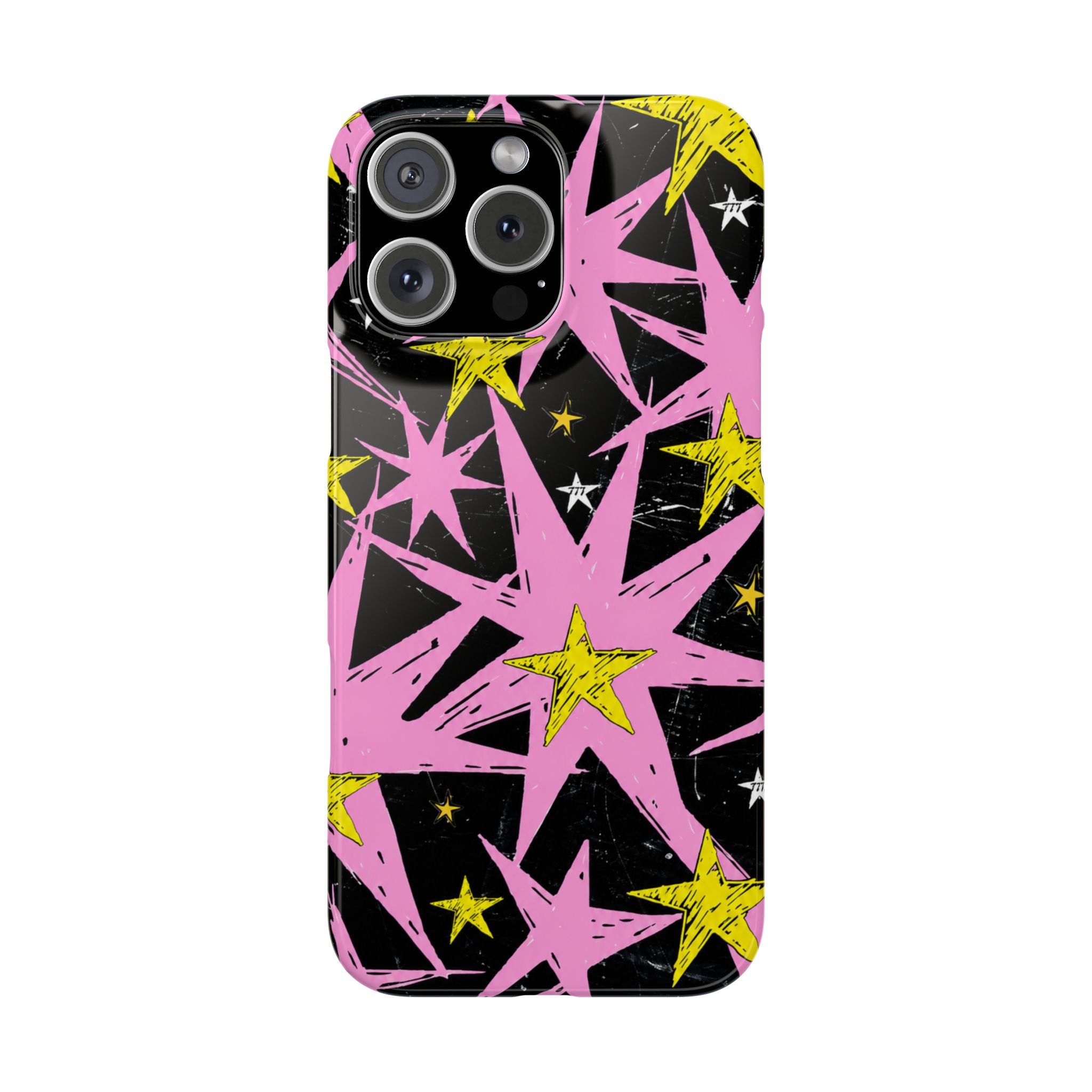 Pink Starburst Phone Case