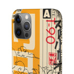 Retro Cassette Floral Phone Case
