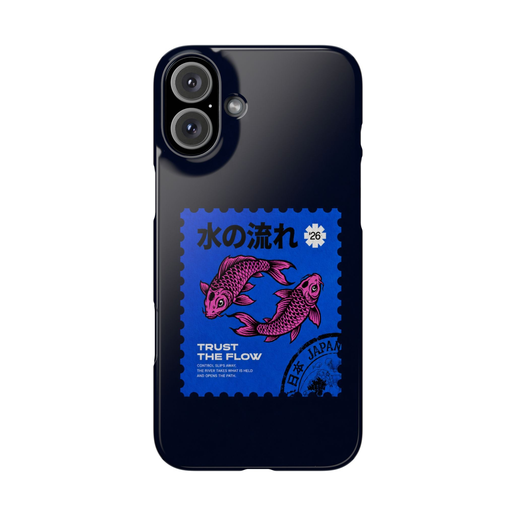 Trust The Flow Koi Phone Case