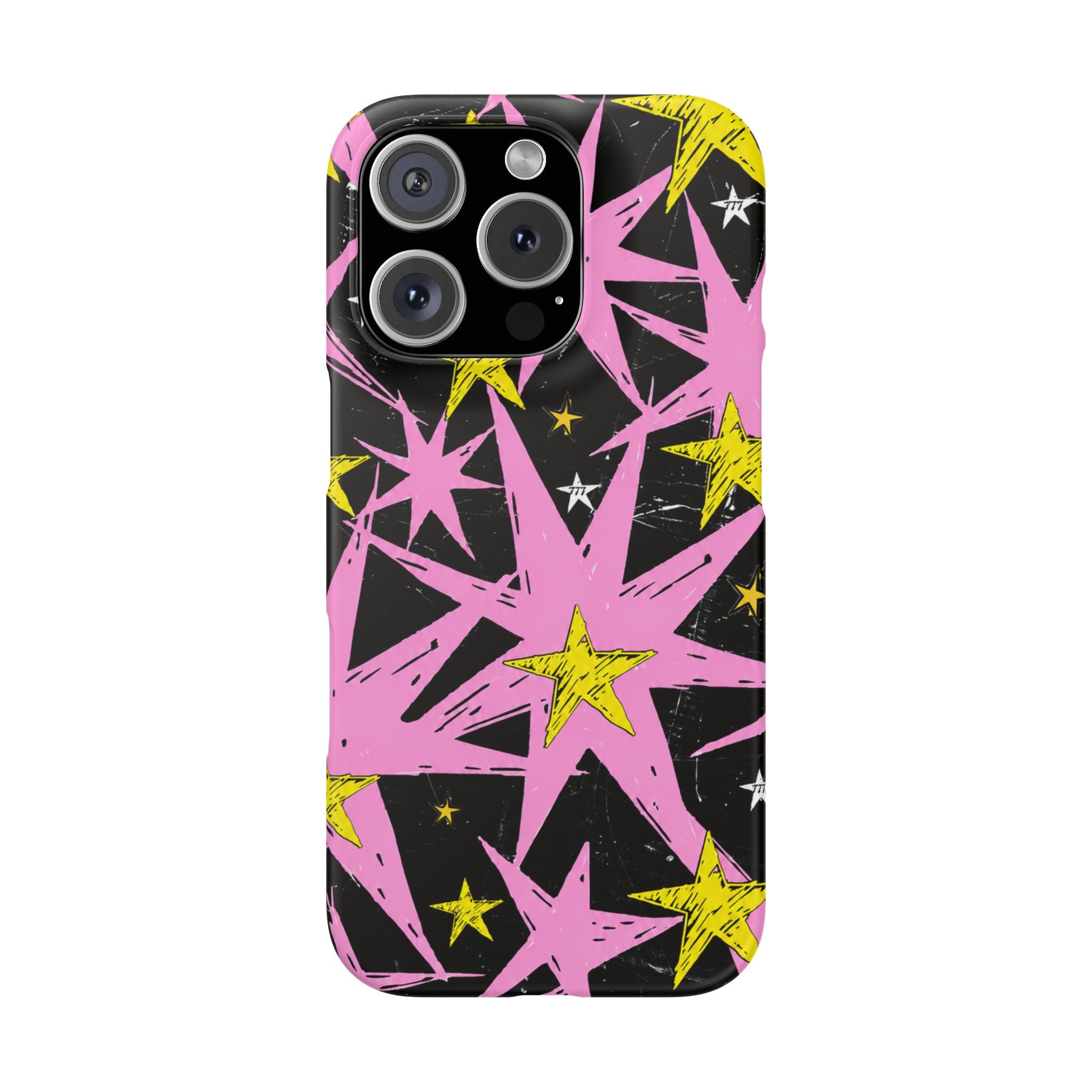 Pink Starburst Phone Case