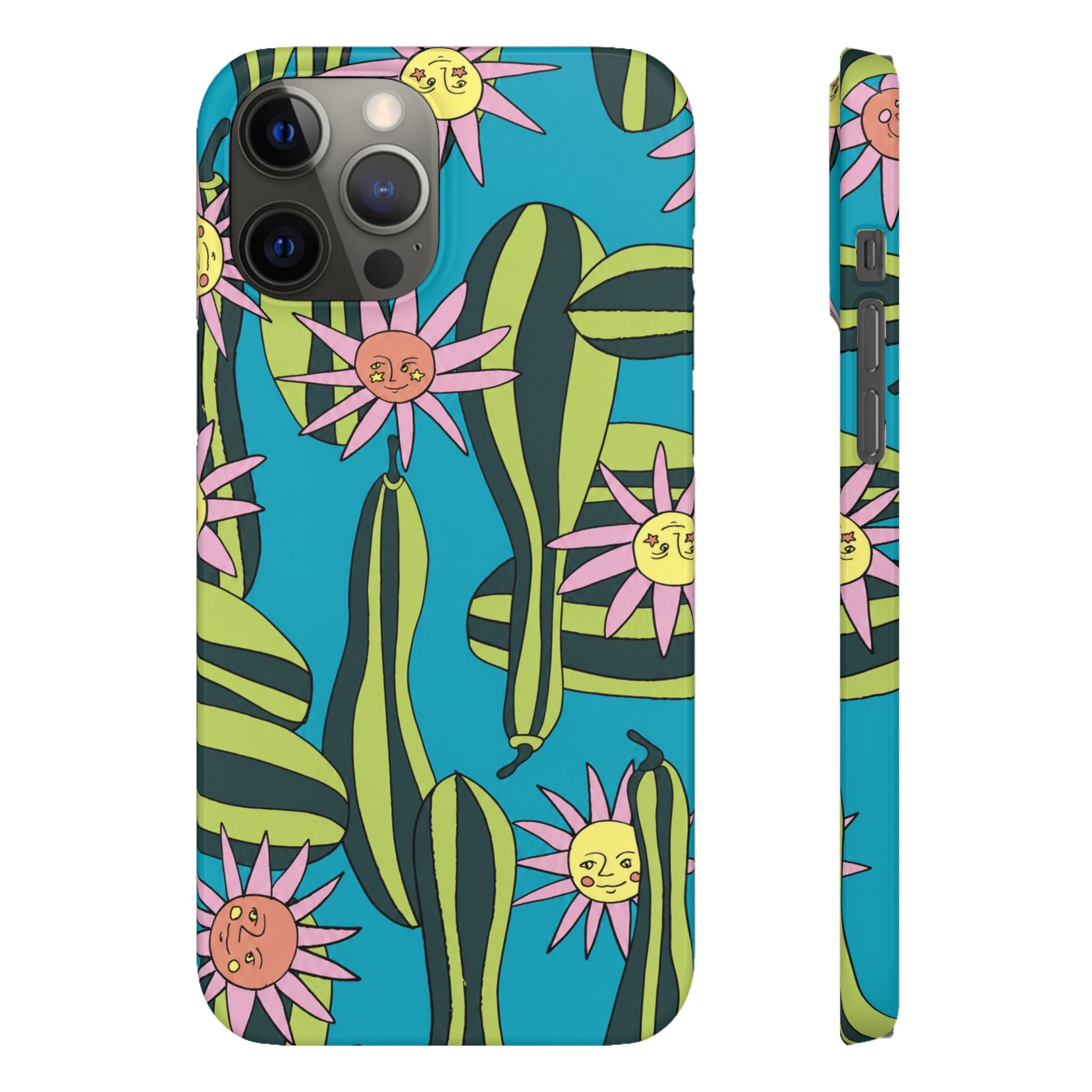 Whimsical Floral Garden Phone Case