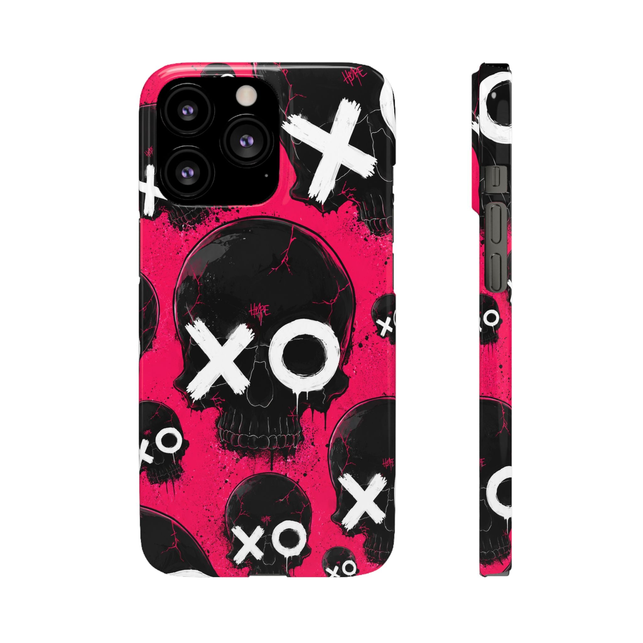 XO Skull Punk Phone Case