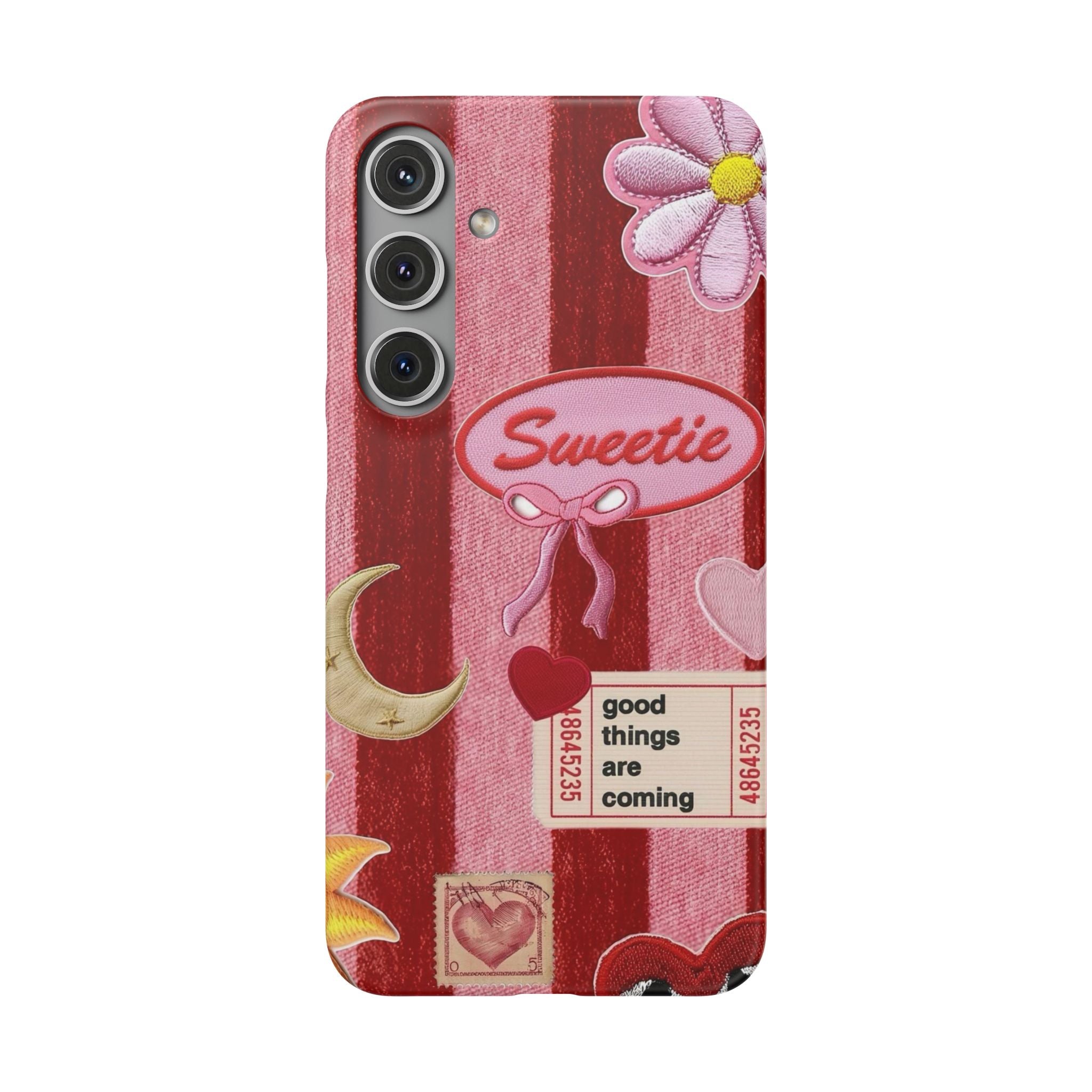 Coquette Patch Phone Case