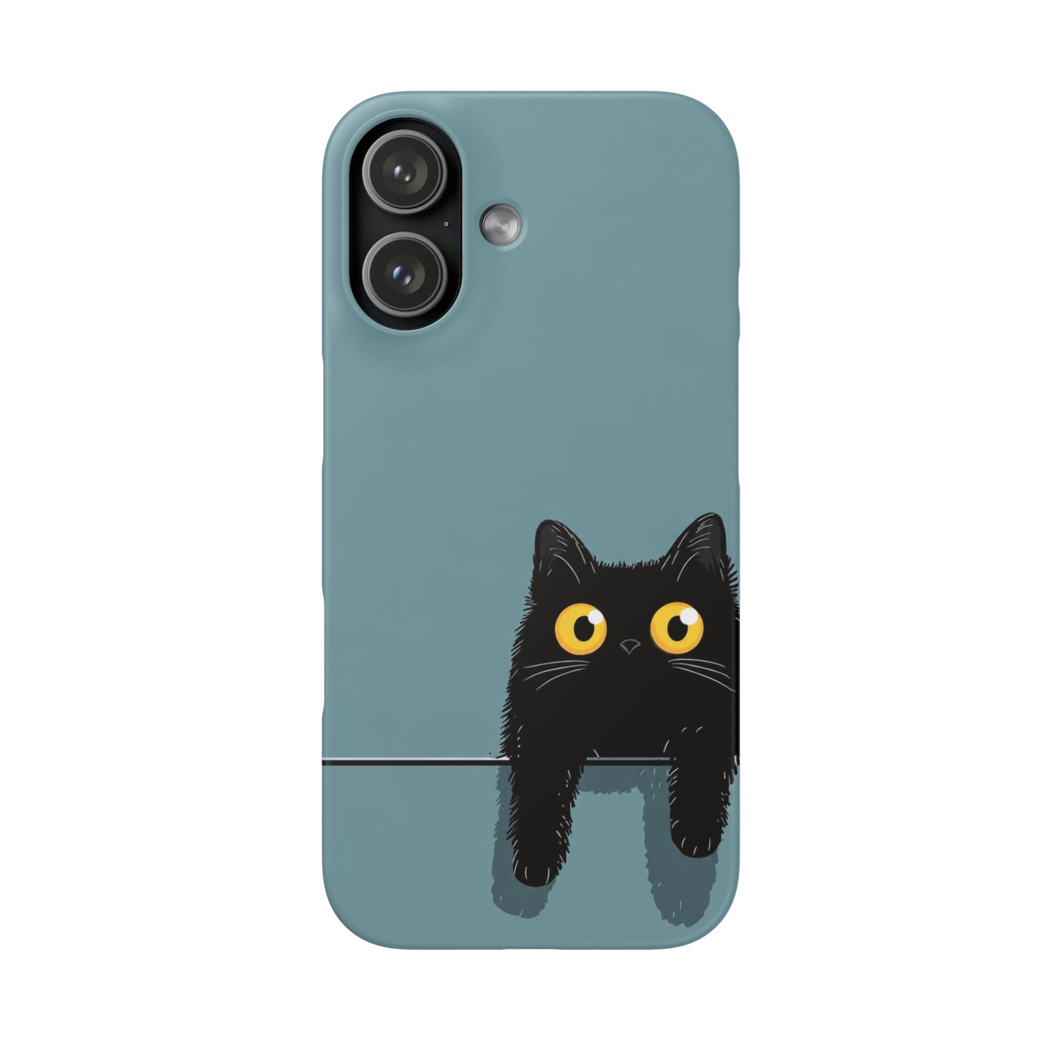 Cute Black Cat Phone Case