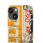 Retro Cassette Floral Phone Case
