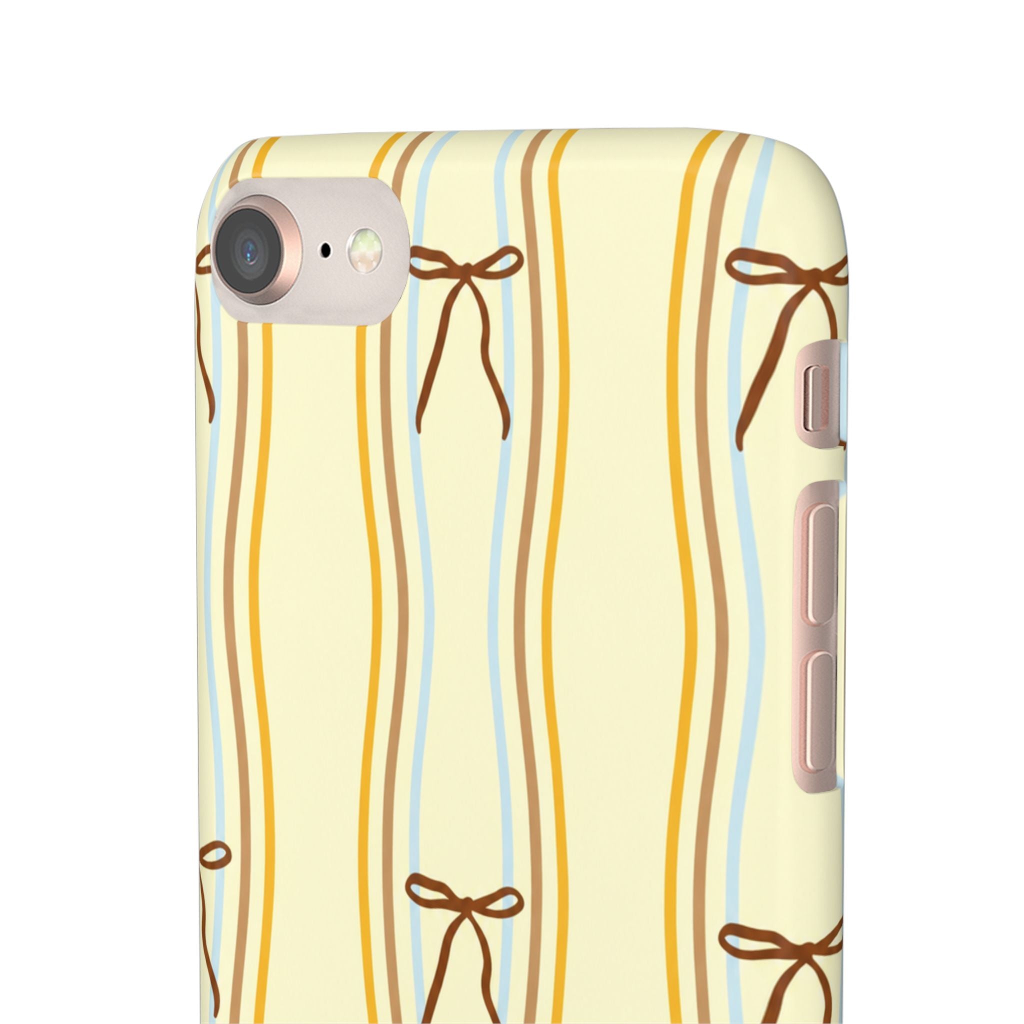 Bow Stripe Phone Case