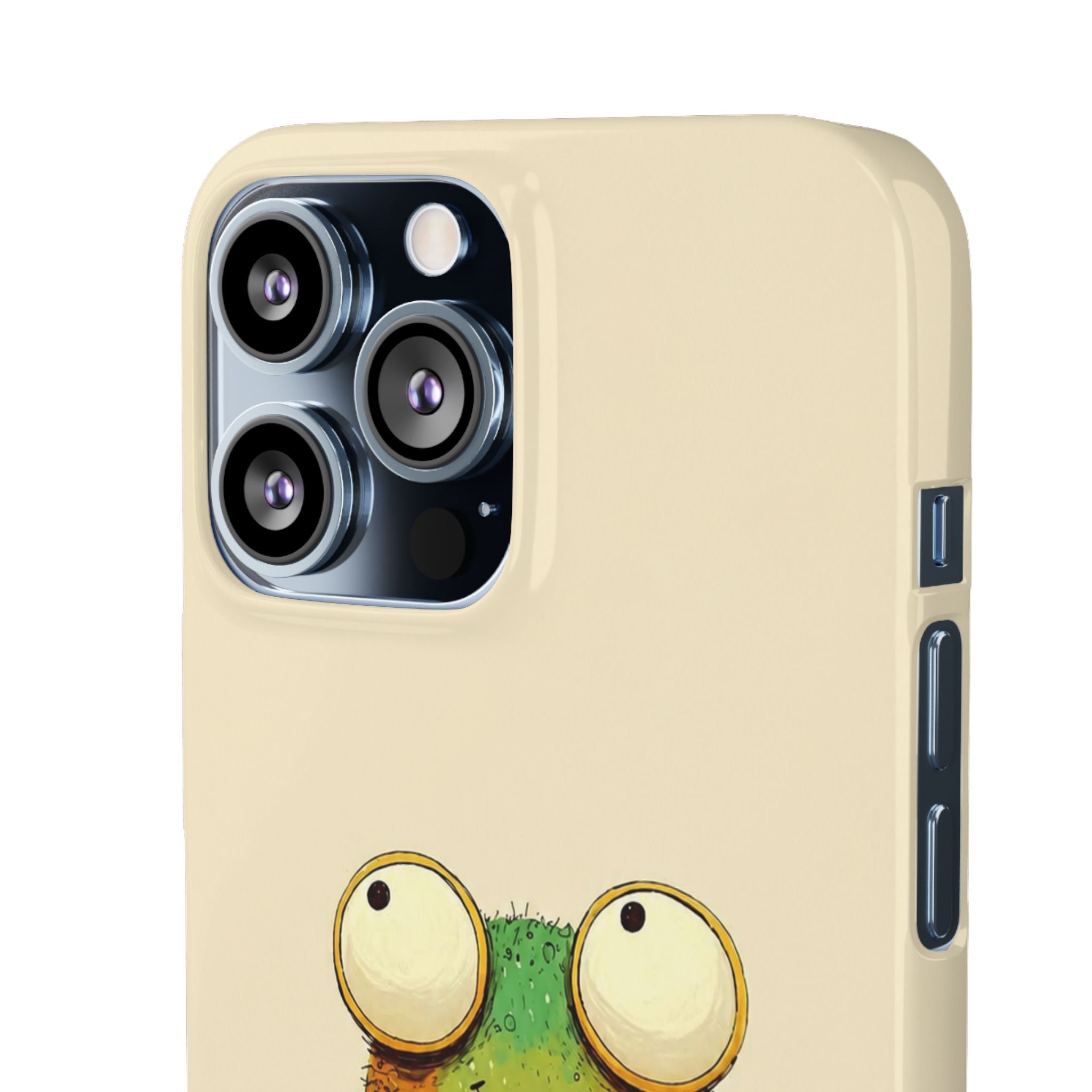 Cute Big Eyes Frog Phone Case