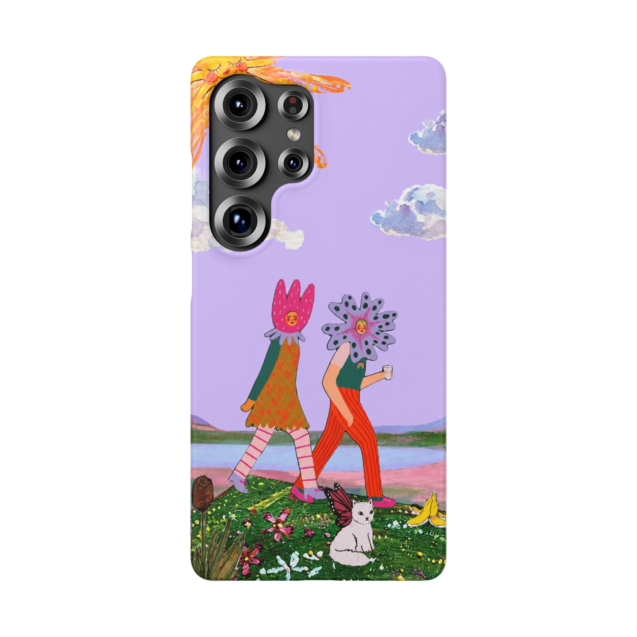 Floral Friends Phone Case