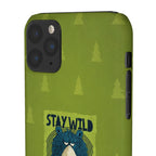 Stay Wild Bear Phone Case