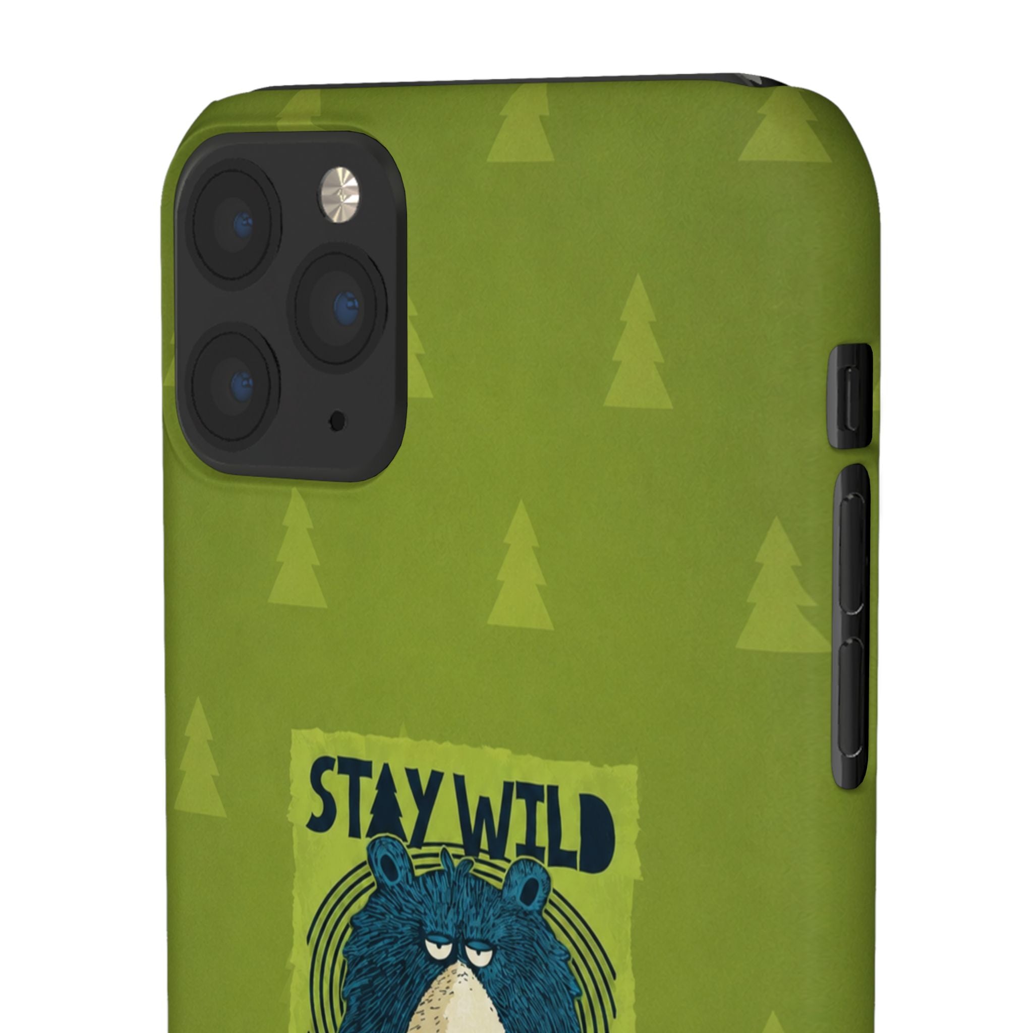 Stay Wild Bear Phone Case