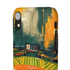 Abstract Baseball Stadium Phone Case