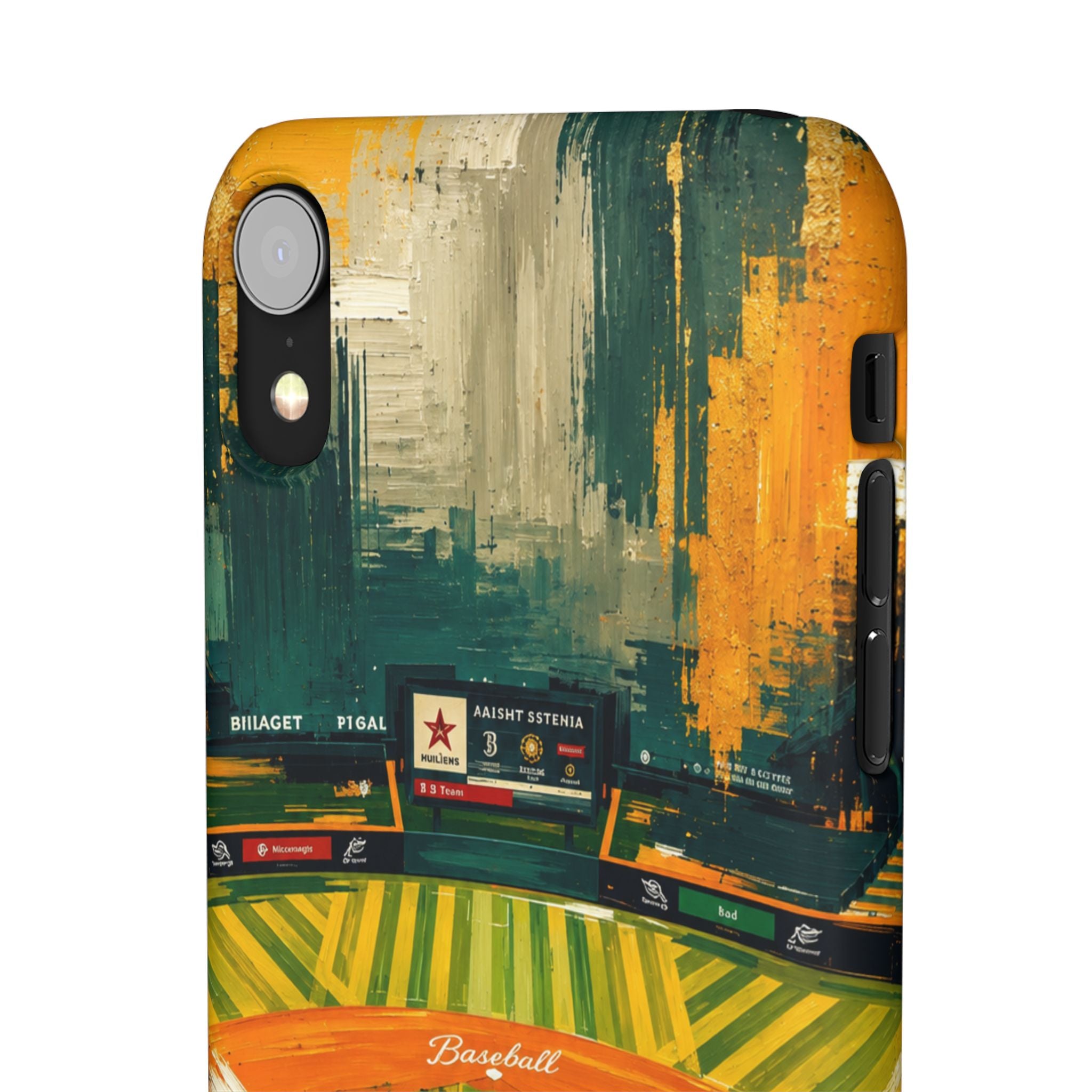 Abstract Baseball Stadium Phone Case