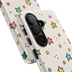 Cosmic star Doodle White Phone Case