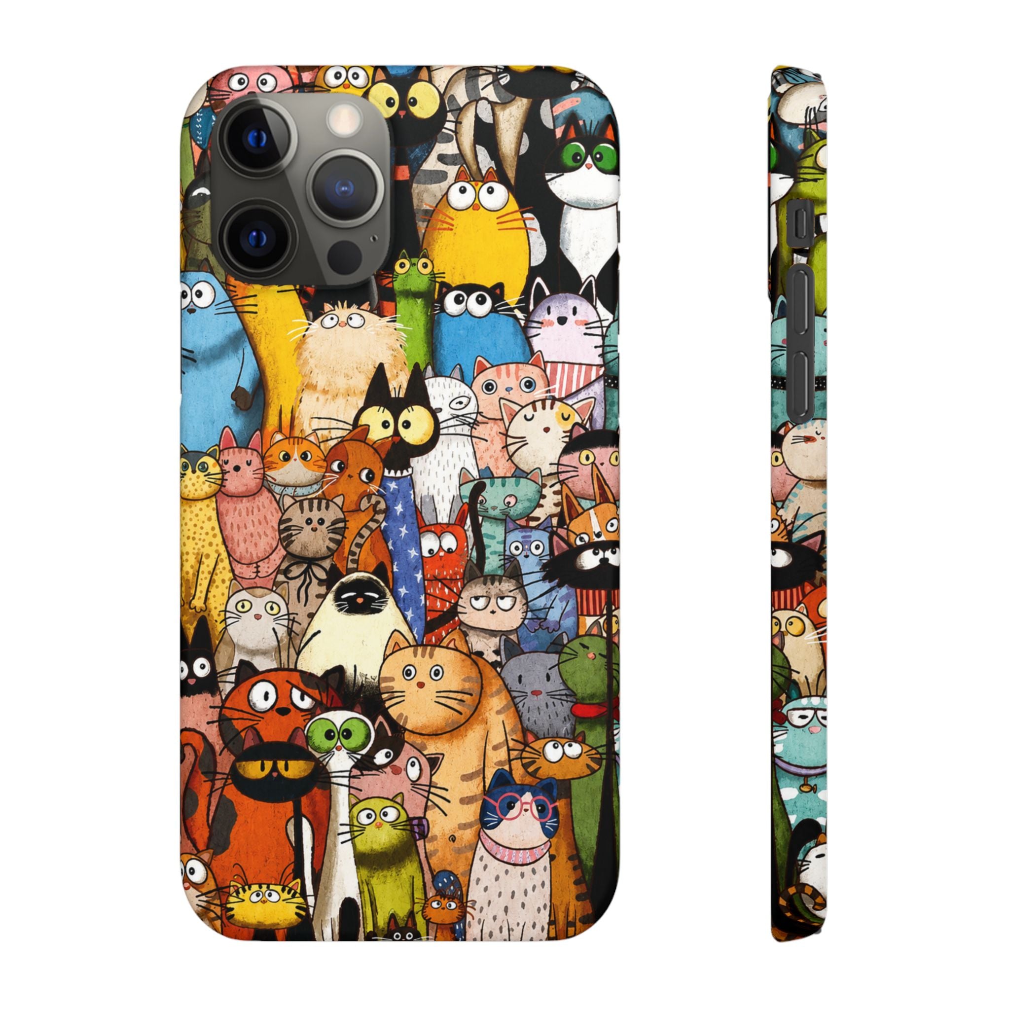 Cute Cat Pattern Phone Case