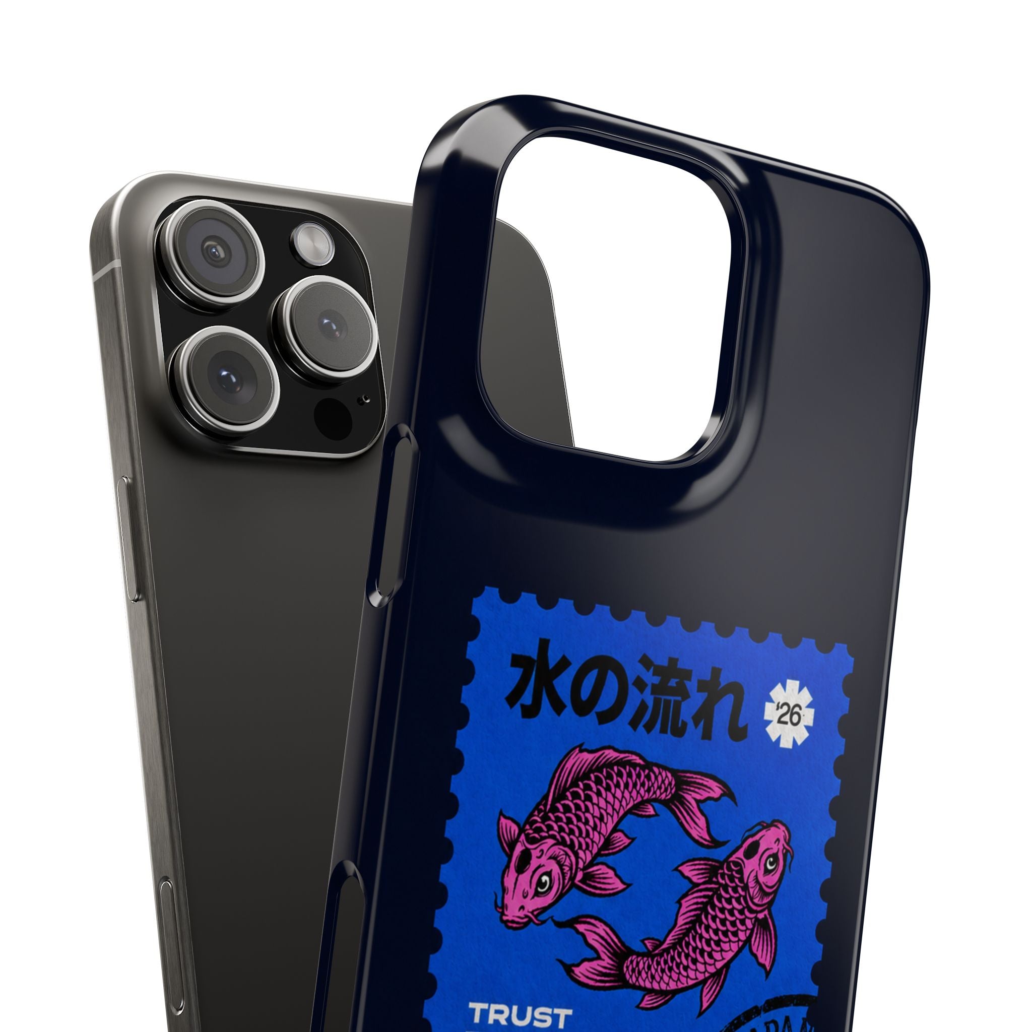 Trust The Flow Koi Phone Case