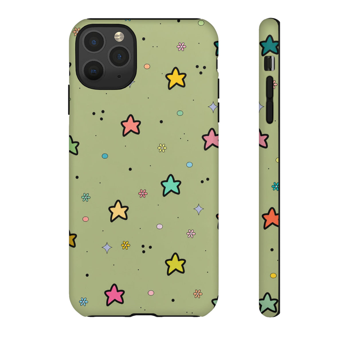 Cosmic Star Doodle Phone Case