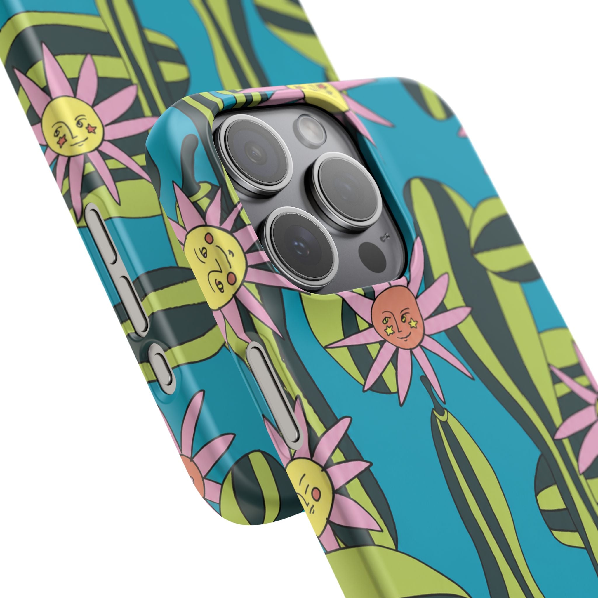 Whimsical Floral Garden Phone Case