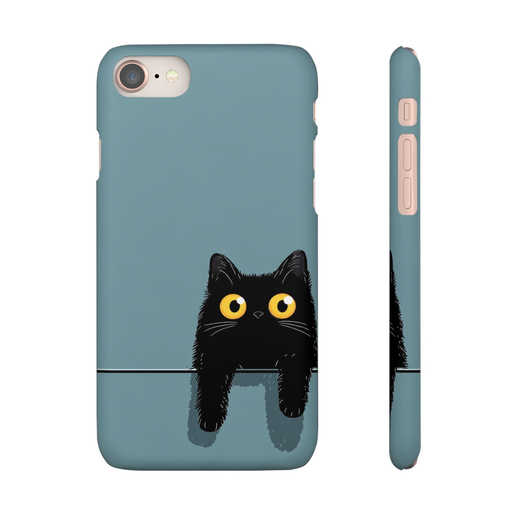 Cute Black Cat Phone Case