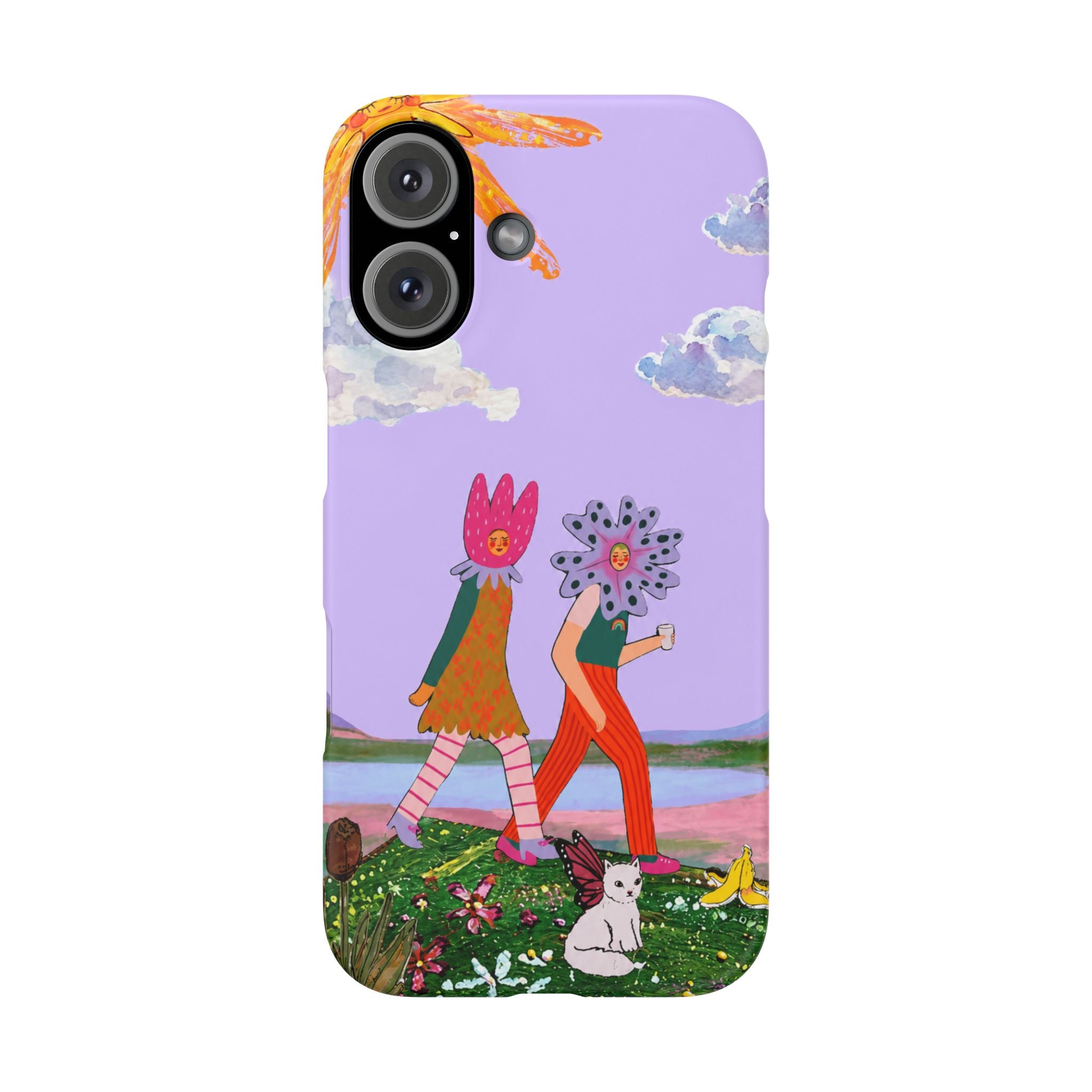 Floral Friends Phone Case