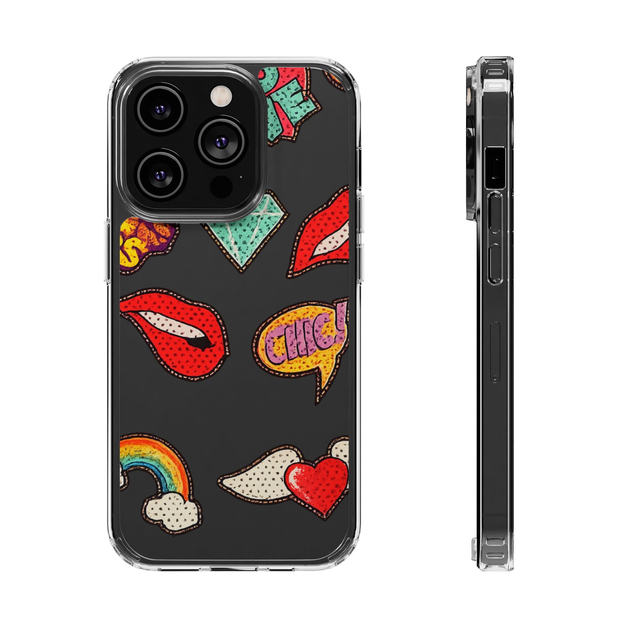 Clear Impact-Resistant Cases