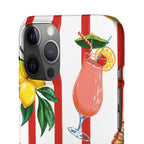 Lemon Coast – Summer Citrus Phone Case